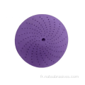 Papier de ponçage de ponçage en céramique violet disques abrasifs